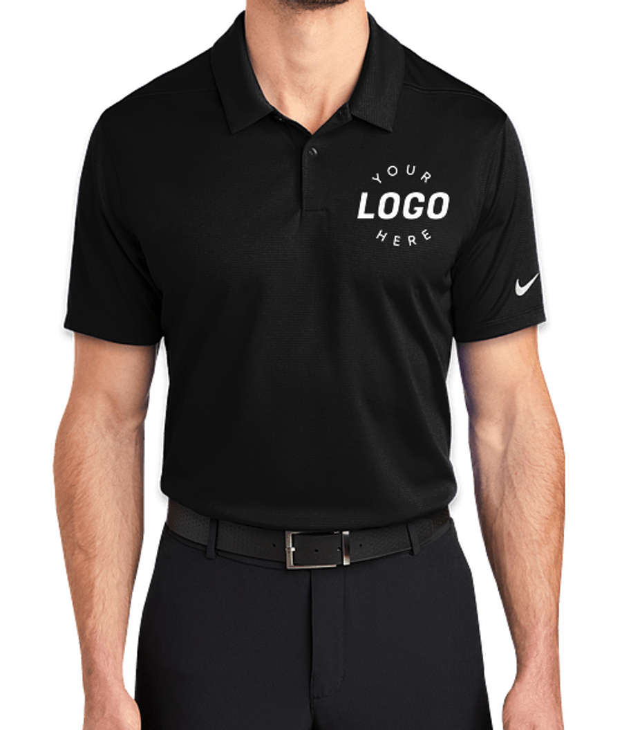 Nike Dry Essential Polo - Printed in Black