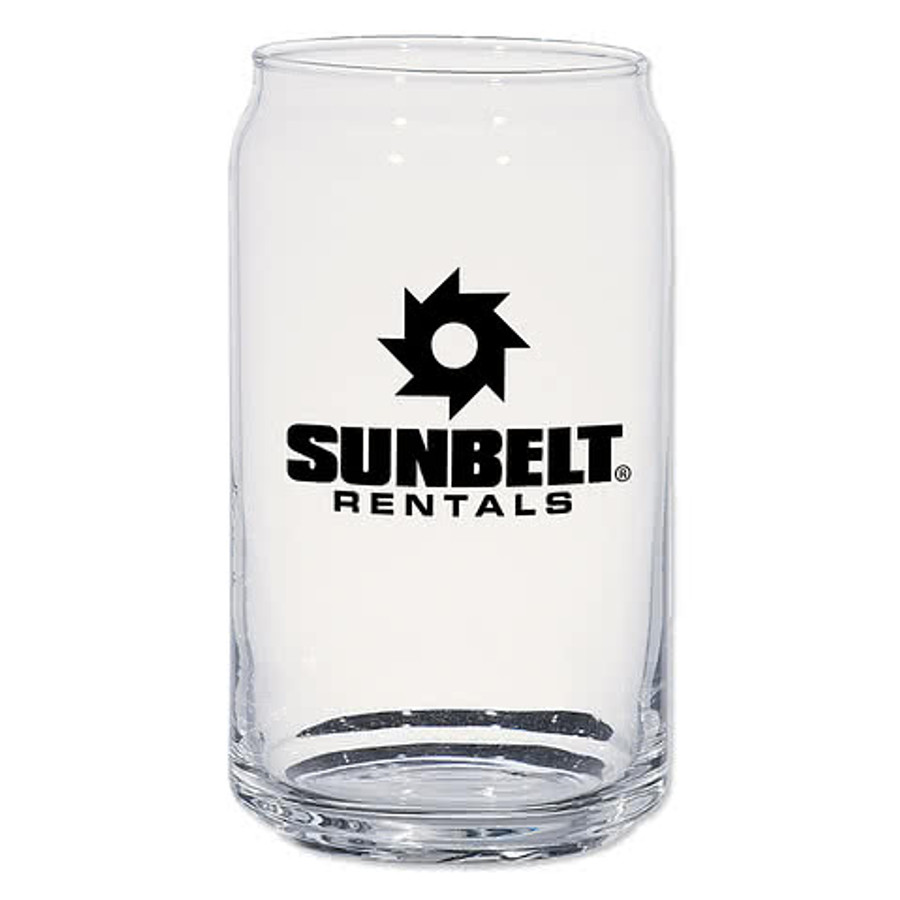16 oz. Classic Soda Can Glass in Clear