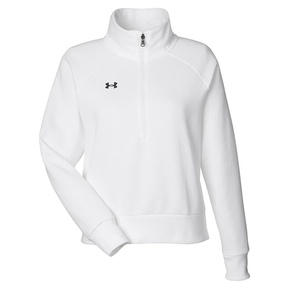 Under Armour Women's Rival Fleece Quarter Zip Pullover