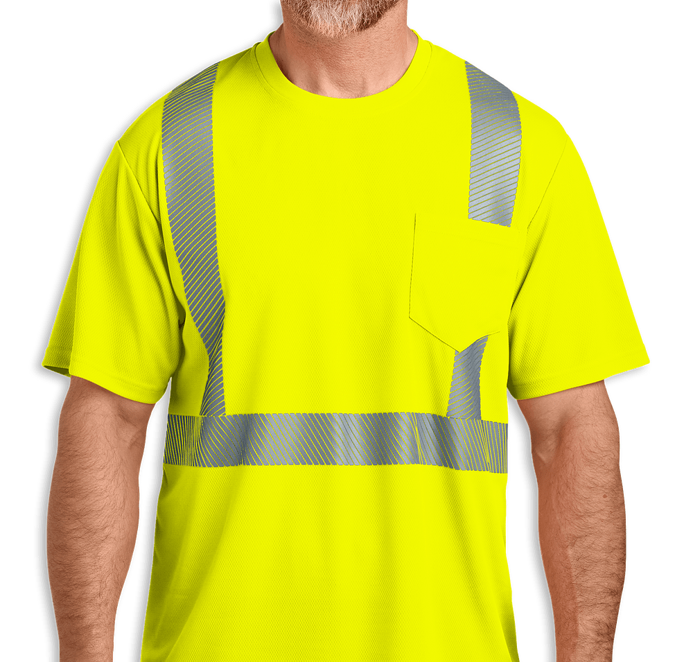 CornerStone Class 2 Segmented Tape Safety Pocket T-shirt-default