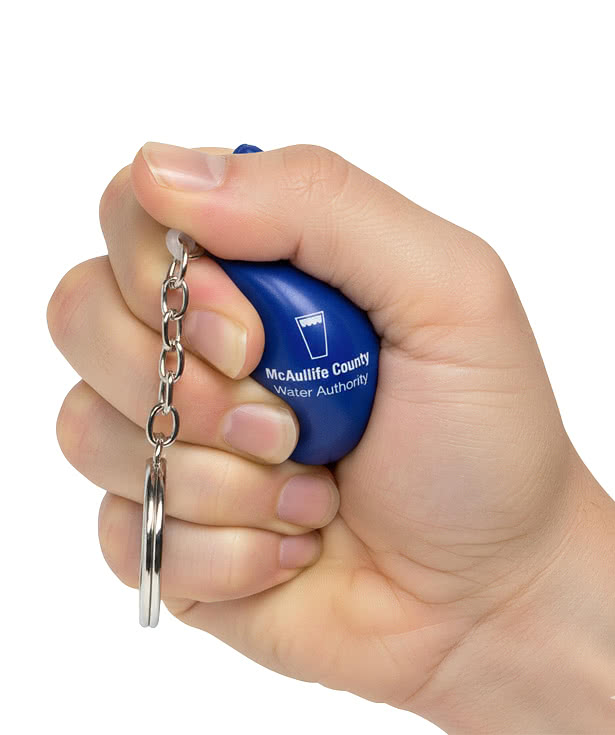 Droplet Stress Reliever Keychain