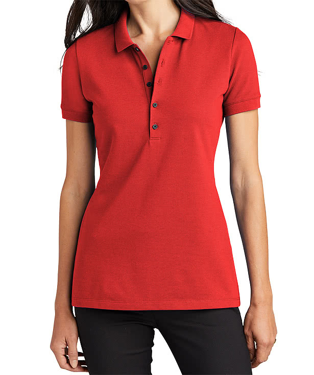 Mercer+Mettle Women's Stretch Heavyweight Pique Polo