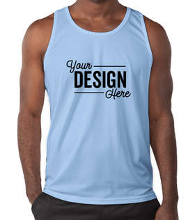 Augusta Training Tank - Color: Columbia Blue