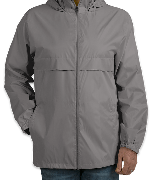 white lightweight jacket