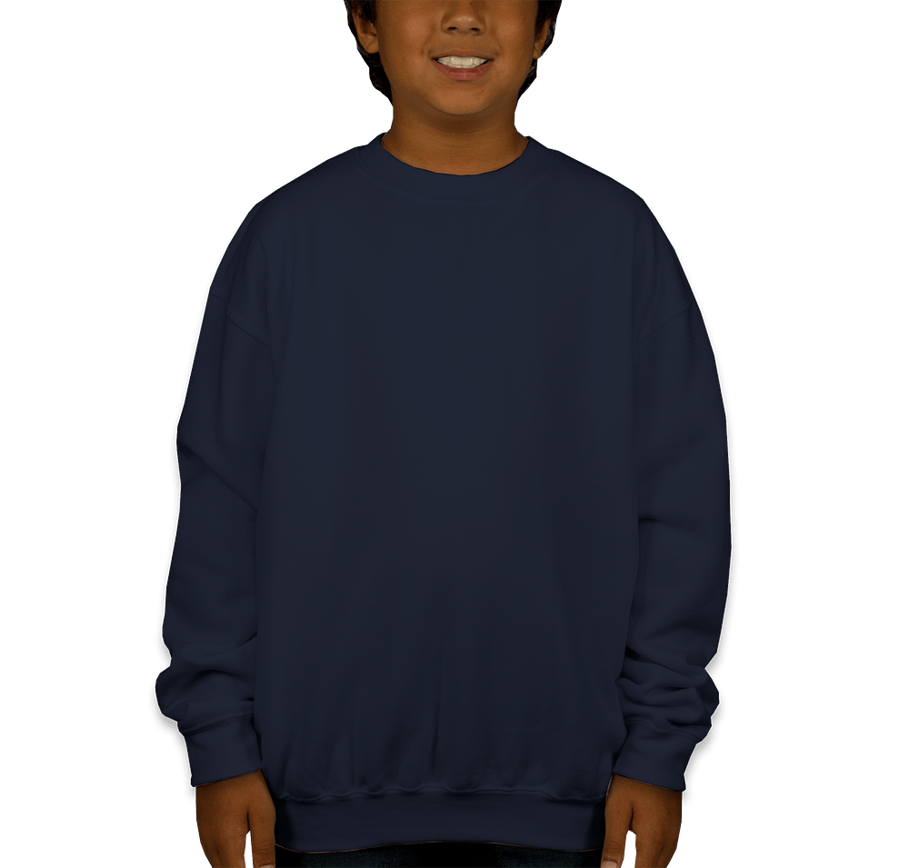 Gildan Youth Midweight 50/50 Crewneck Sweatshirt-default