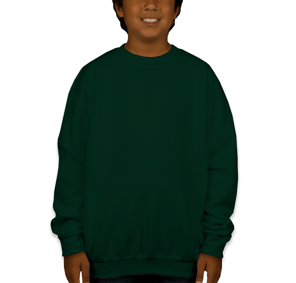 Gildan Youth Midweight 50/50 Crewneck Sweatshirt-default