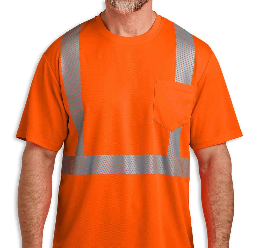 CornerStone Class 2 Segmented Tape Safety Pocket T-shirt-default