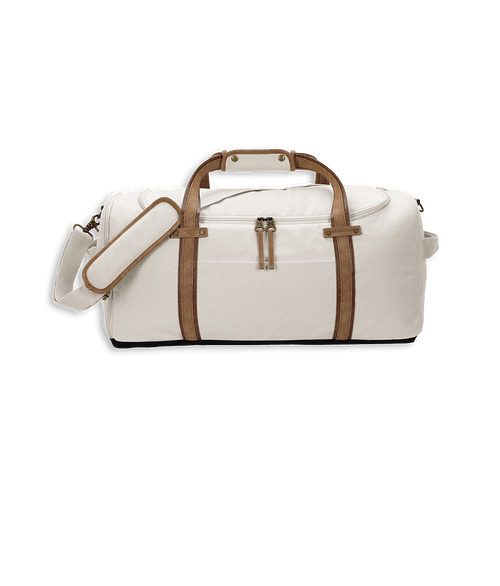 Full Color Kapston San Marco Duffel Bag in Natural