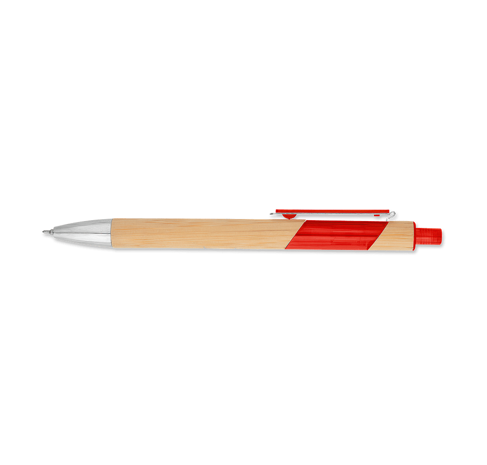 Willow Bamboo Ballpoint Pen (black ink)-default