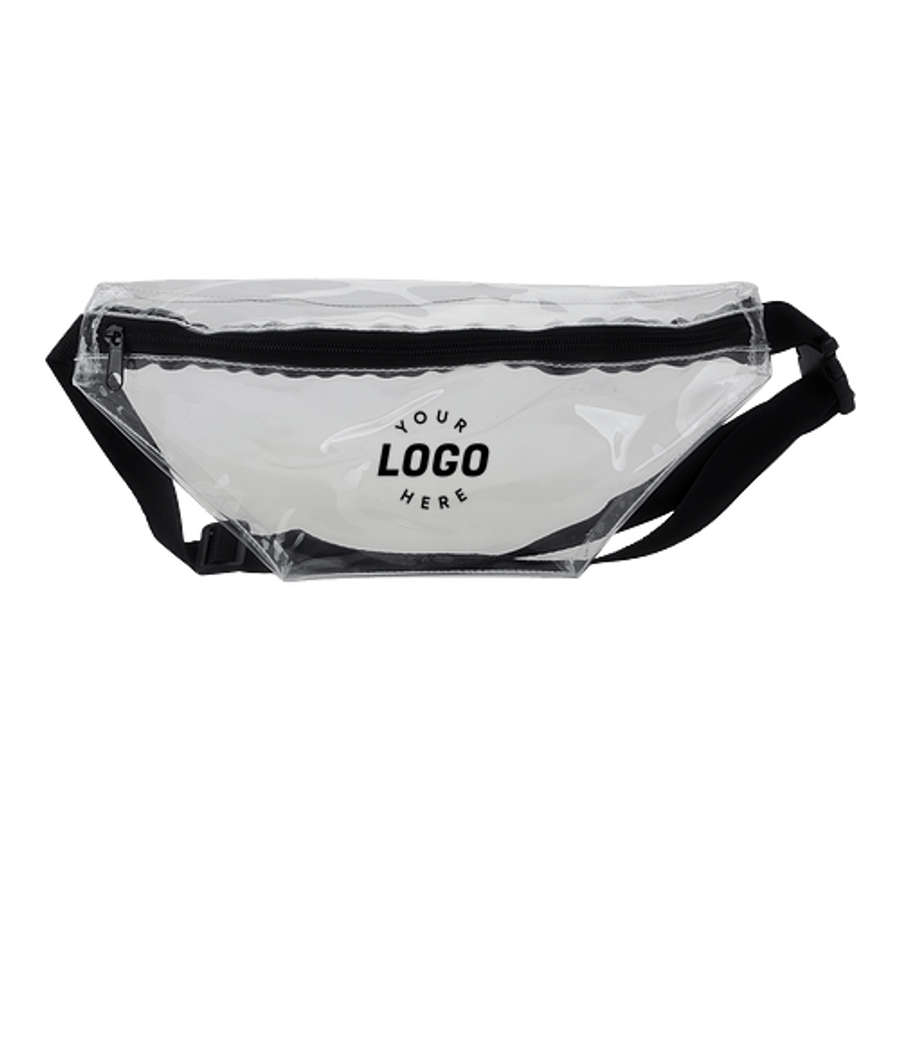 Clear Hip Fanny Pack in CLEAR