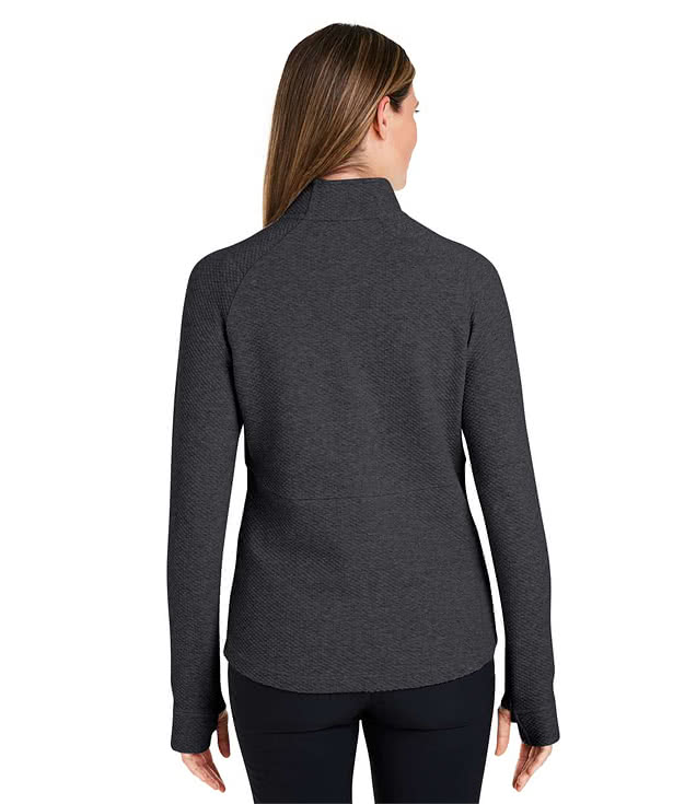 North End Women's Spirit Textured Quarter Zip Pullover
