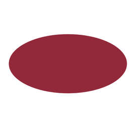 Full Color 1 in. x 2 in. Oval Roll Labels (500 per roll) - Color: Maroon
