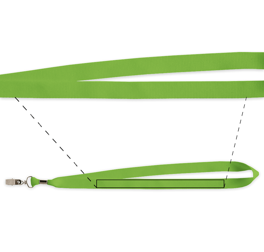 Lanyard with Bulldog Clip-default