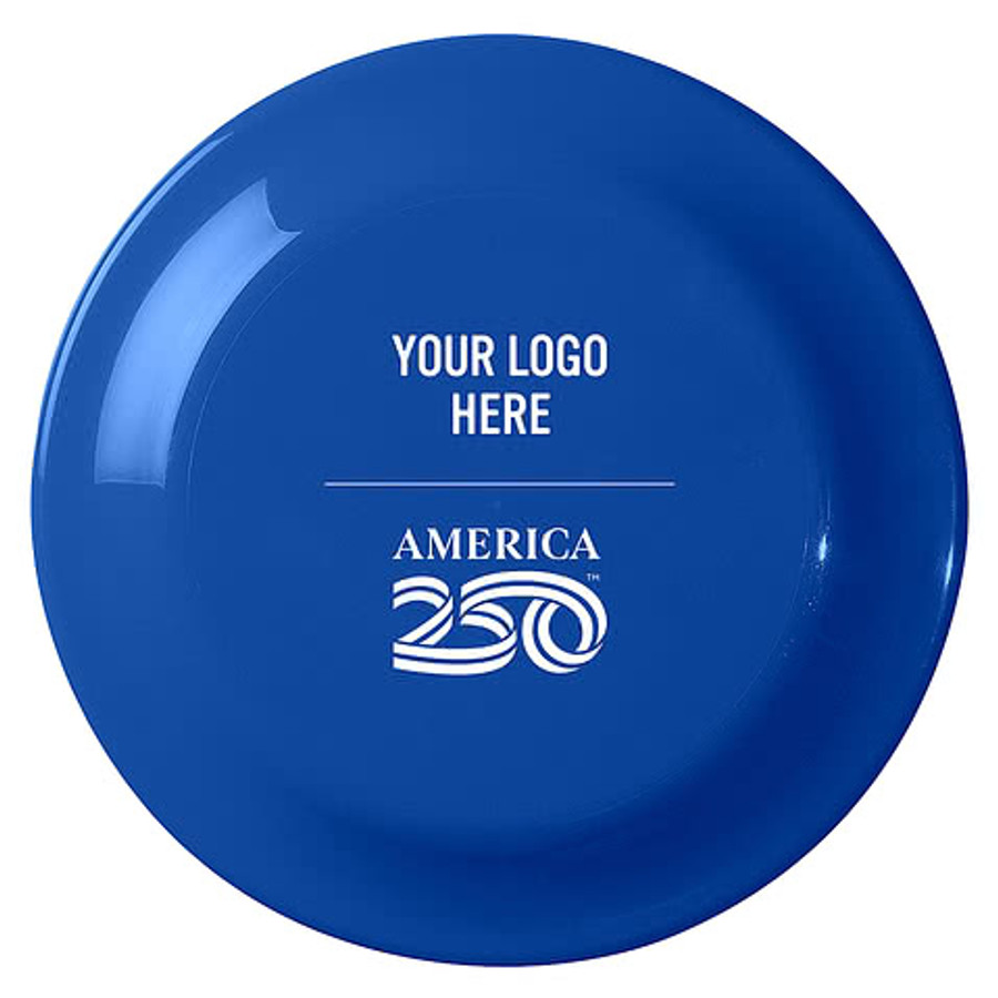 America250™ Large Fun Flying Disc in BLUE
