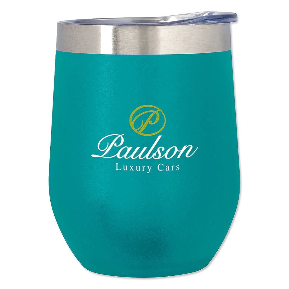 Full Color 12 oz. Vinay Stainless Steel Insulated Tumbler