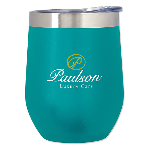 Full Color 12 oz. Vinay Stainless Steel Insulated Tumbler