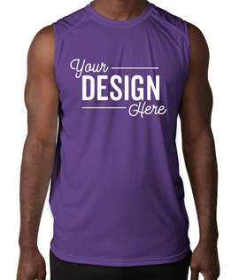 Badger B-Dry Sleeveless Performance Shirt - Color: Purple