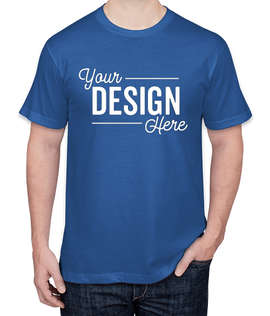 American Apparel USA-Made Jersey T-shirt - Color: Royal
