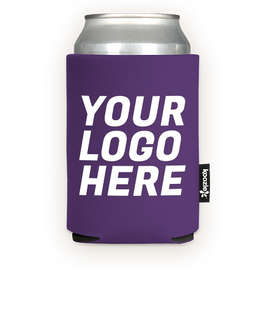 KOOZIE® Collapsible Can Kooler - Color: Purple