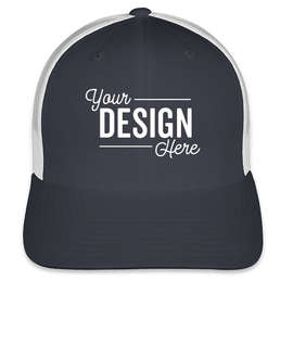 Yupoong Retro Trucker Hat - Color: Navy / White