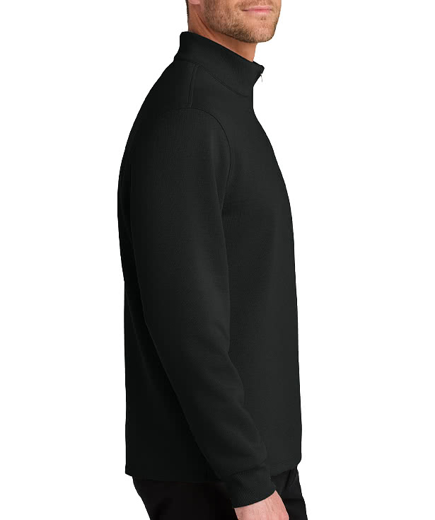 Port Authority Wearever Double Pique Quarter Zip Sweatshirt