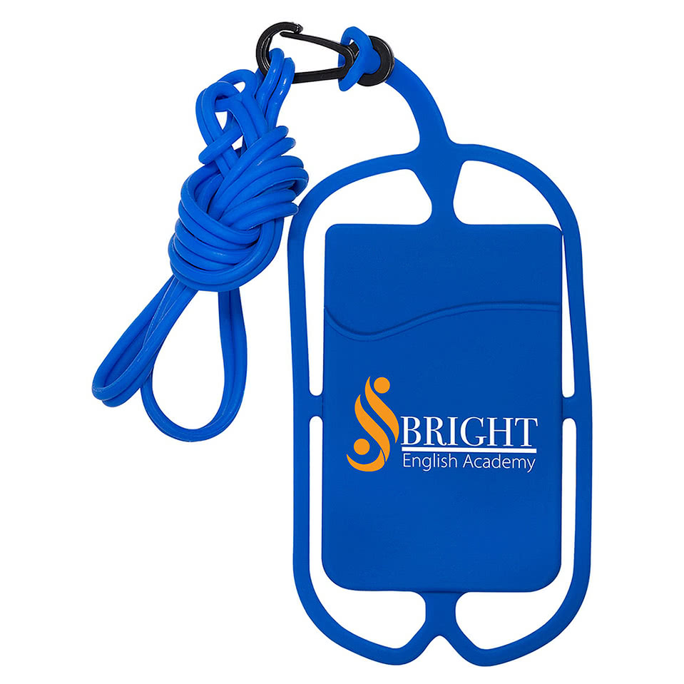 Strappy Phone Wallet with Detachable Lanyard