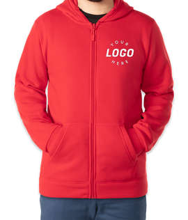 Reebok Daybreak Midweight Zip Hoodie - Color: Red