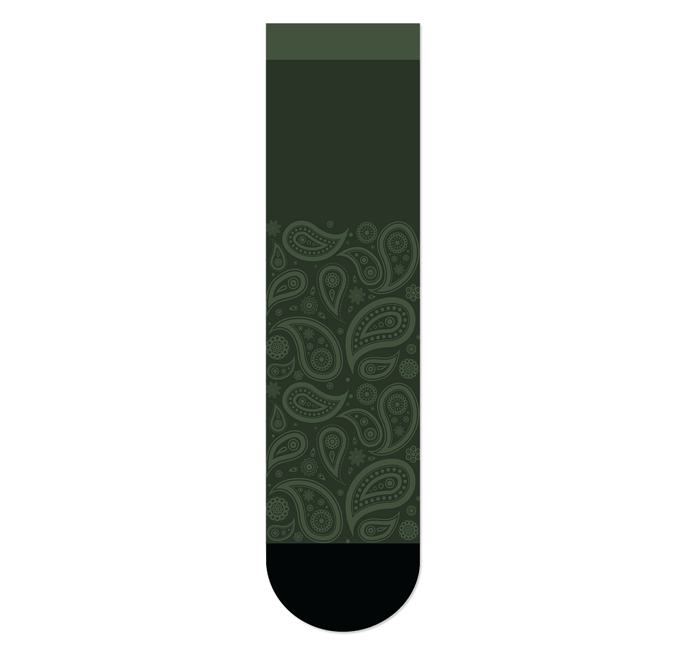 Paisley Crew Socks-default