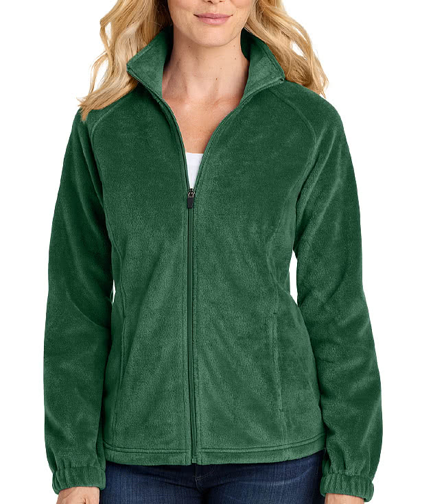 Port Authority Women's Plush Fleece Full Zip Jacket