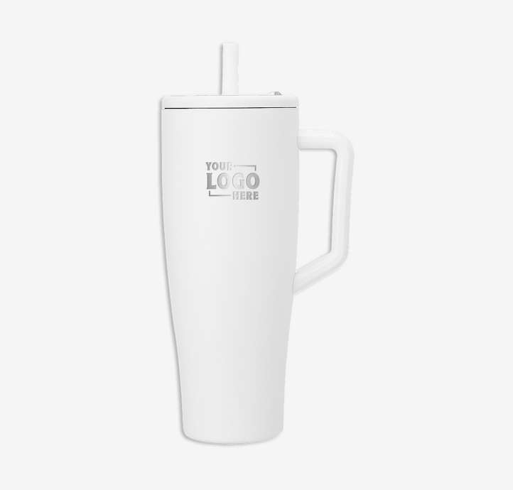 Custom BruMate Laser Engraved 40 oz. Era Stainless Steel Tumbler with Straw