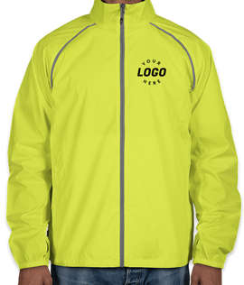 Elevate Egmont Packable Contrast Zipper Windbreaker