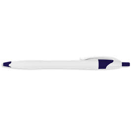 Cougar Promotional Pen (black ink) - Color: White / Blue