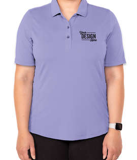 Cutter & Buck Women's Virtue Eco Pique Performance Polo - Color: Hyacinth