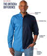 UNTUCKit Black Stone Wrinkle-Free Long Sleeve Shirt