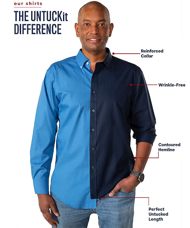 UNTUCKit Las Cases Wrinkle-Free Long Sleeve Shirt