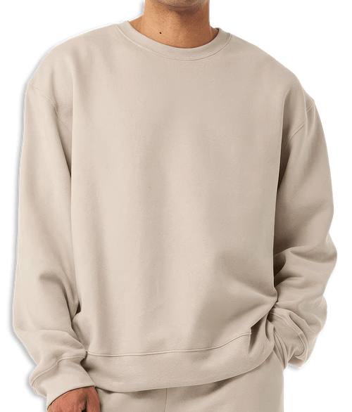 Bella + Canvas Heavyweight Crewneck Sweatshirt in Dust