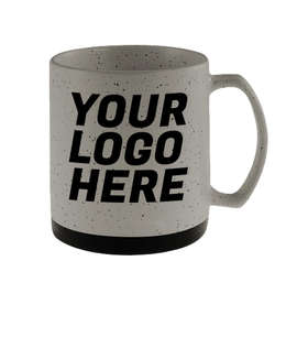 20 oz. Darien Ceramic Speckled Mug - Color: Gray