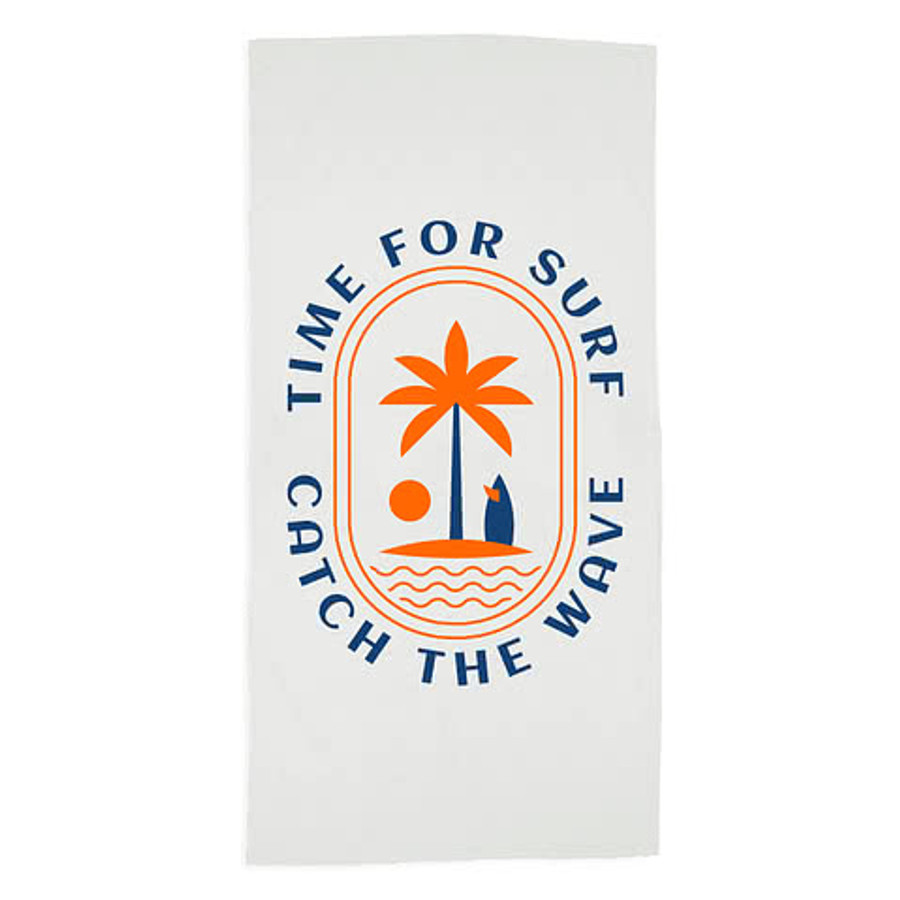 Towel Specialties Basic Weight White Beach Towel in White