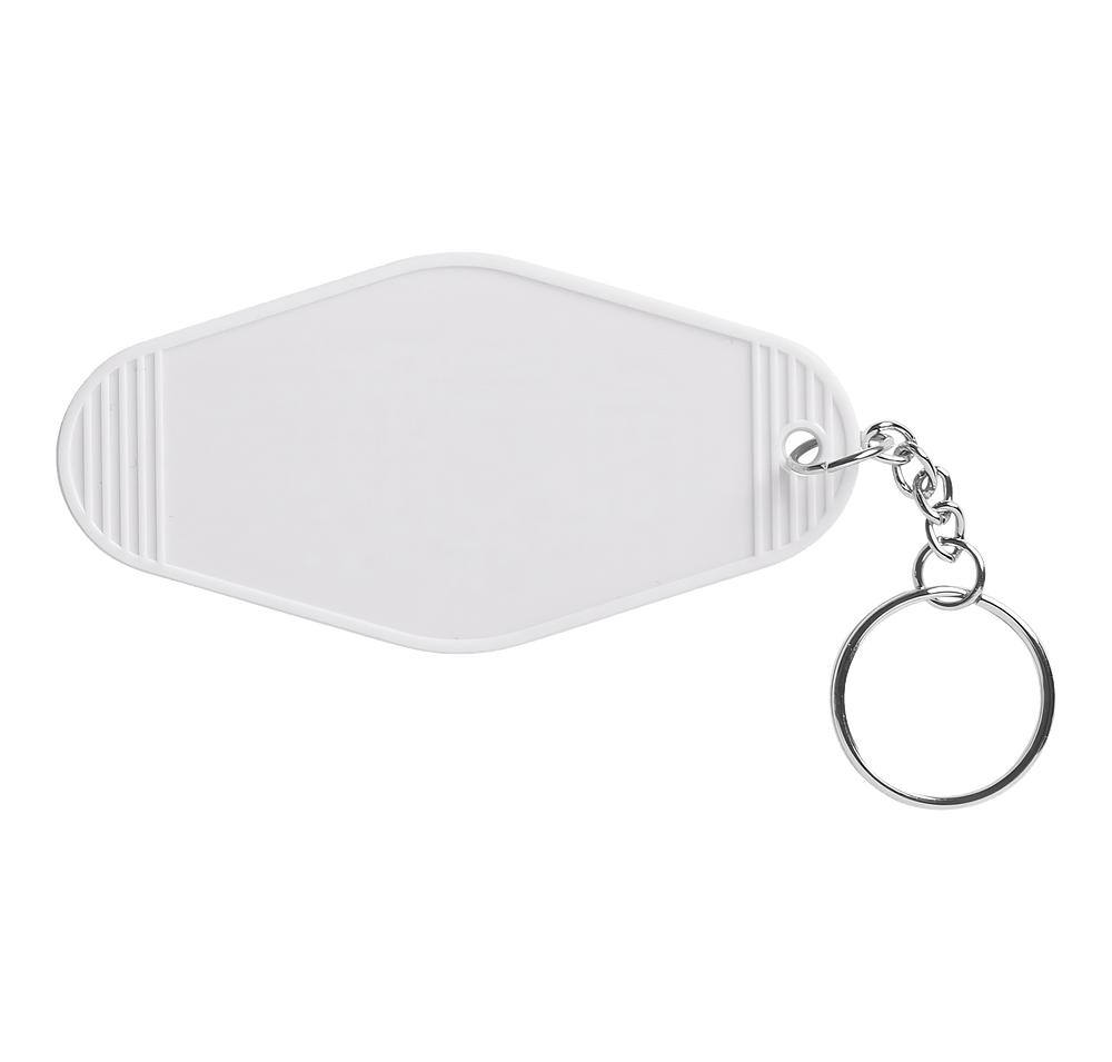Recycled Plastic Motel Keychain-default
