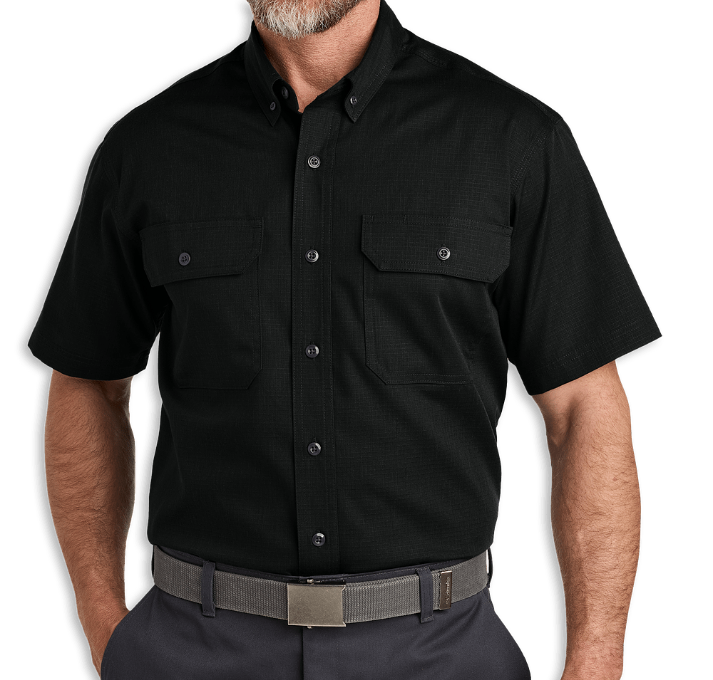 CornerStone Select Ripstop Short Sleeve Work Shirt-default