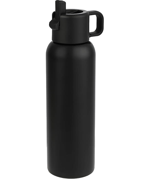 Laser Engraved 22 oz. Clio Eco-Friendly Water Bottle with Flip Straw