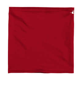 Customized Badger Fitted Performance Gaiter - Color: Red
