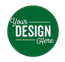 Face Masks Required 12" Circle Floor Decal - Color: Kelly Green