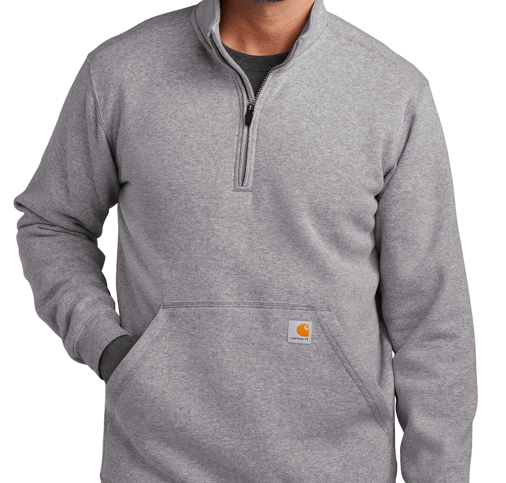 Carhartt Midweight Mock Neck Quarter Zip Sweatshirt-default