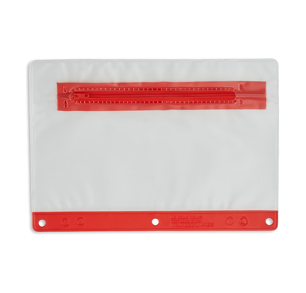 Clear Zippered Pencil Case-default