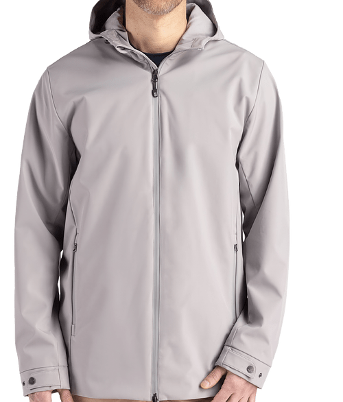 Cutter & Buck Camano Recycled Water Resistant Soft Shell Jacket in Polished