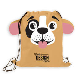 Paws N Claws Sport Drawstring Bag - Color: Puppy