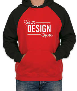 Holloway Raglan 50/50 Pullover Hoodie