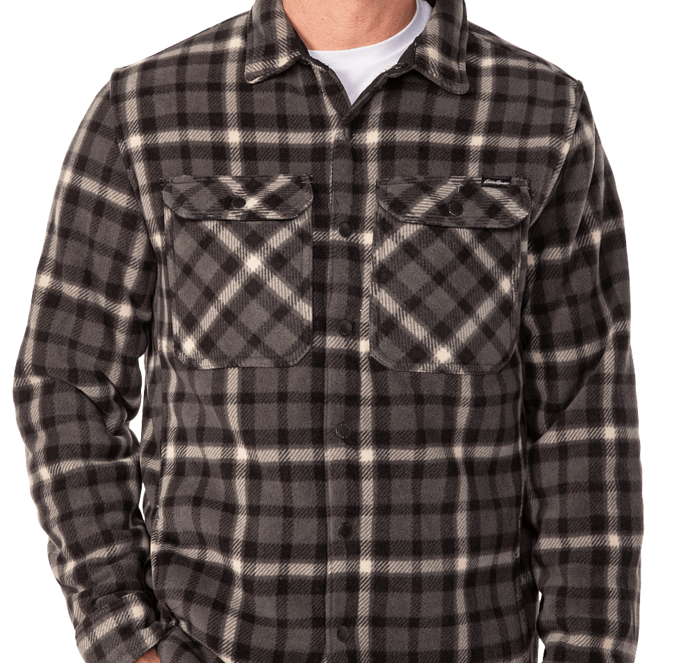 Eddie Bauer Woodland Fleece Shirt Jacket-default