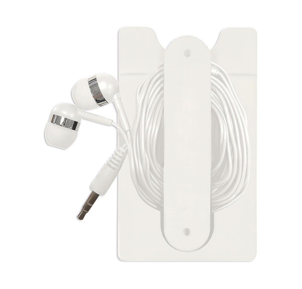 Phone Wallet with Earbuds-default